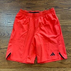 NWT Adidas Men's Bright Red Athletic Shorts - Small
